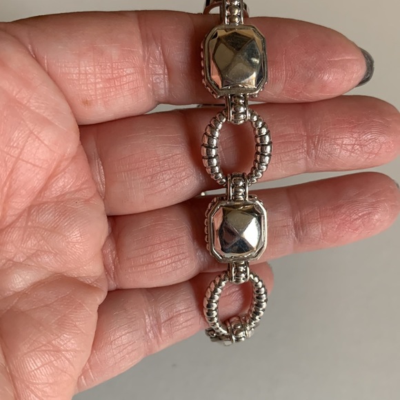 LAGOS
Sterling Silver Rock & Oval Link Bracelet - Picture 11 of 15